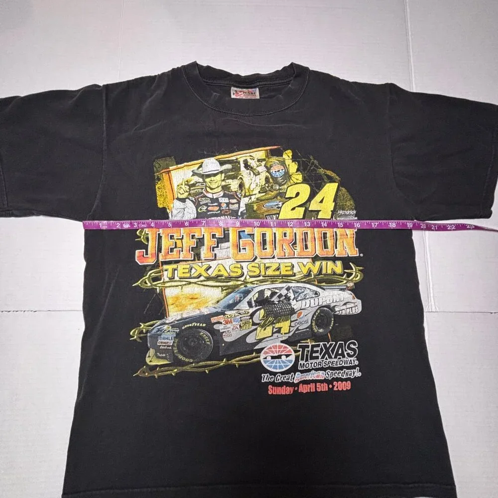 Chase Authentics Jeff Gordon 2009 Texas Motor Speedway TShirt Size Mens Med - Picture 3 of 6